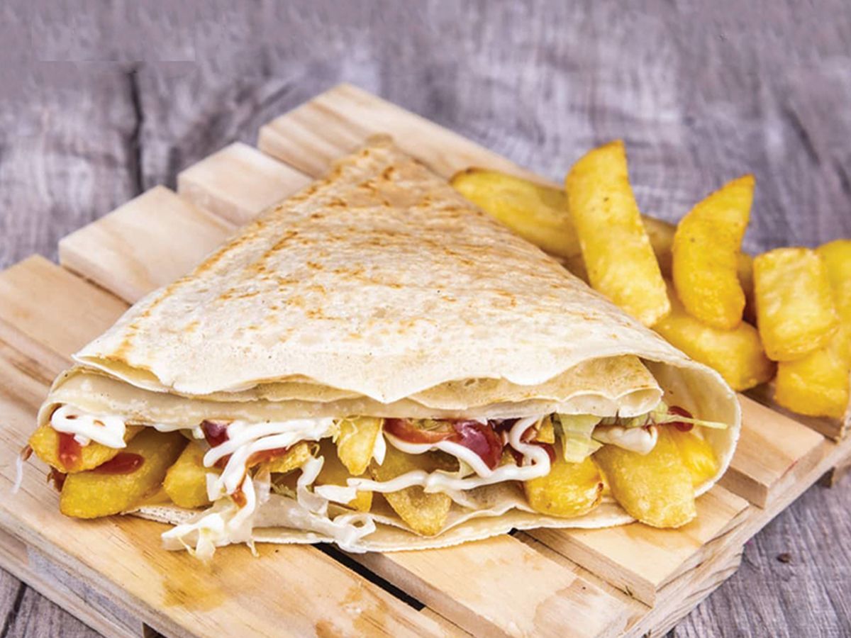 Potatoes crepe