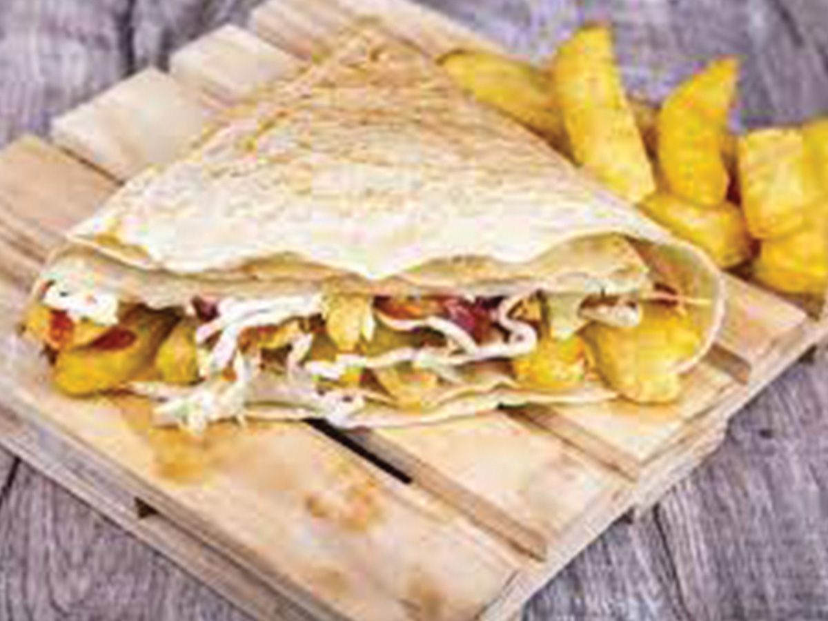 Potato crepe