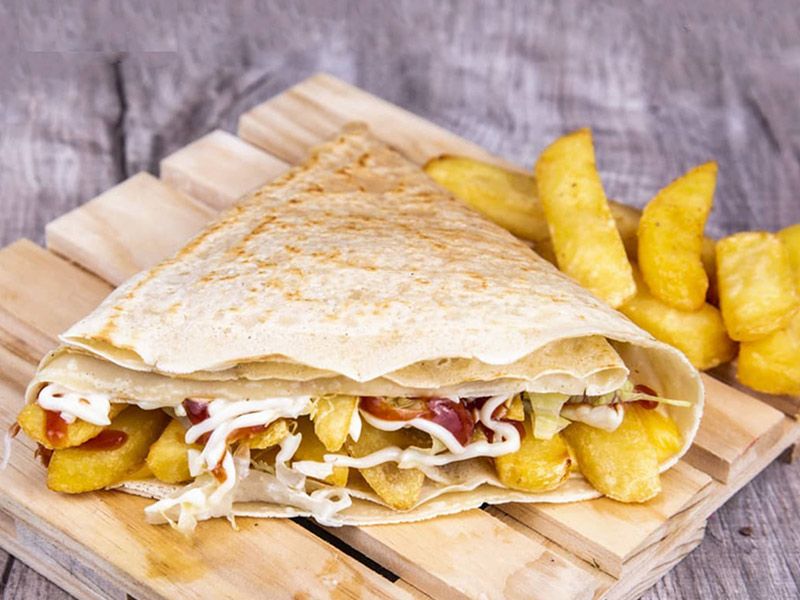 French Fries Crepe