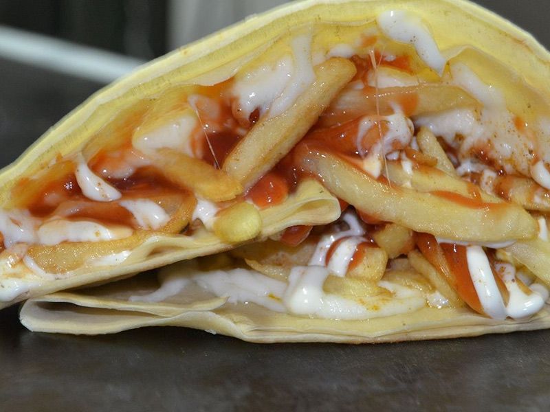 French Fries Crepe