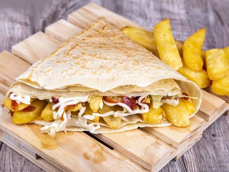 French Fries Crepe