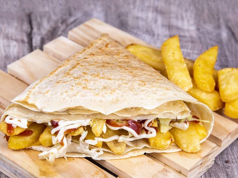 French Fries Crepe
