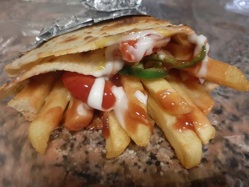 French Fries Crepe