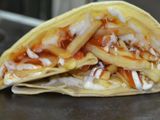 French Fries With Roumi Cheese Crepe