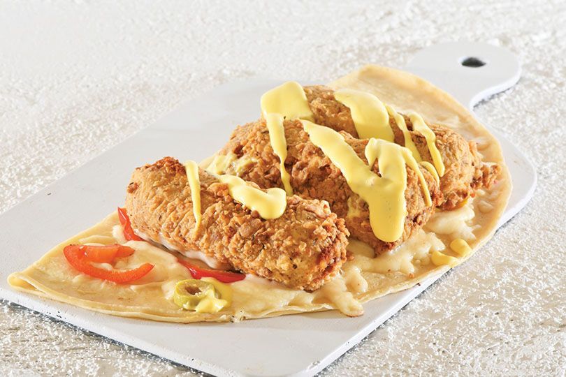 Crepe Chicken Roll