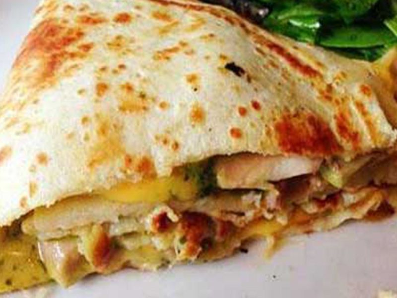 Chicken Shrimpo Crepe