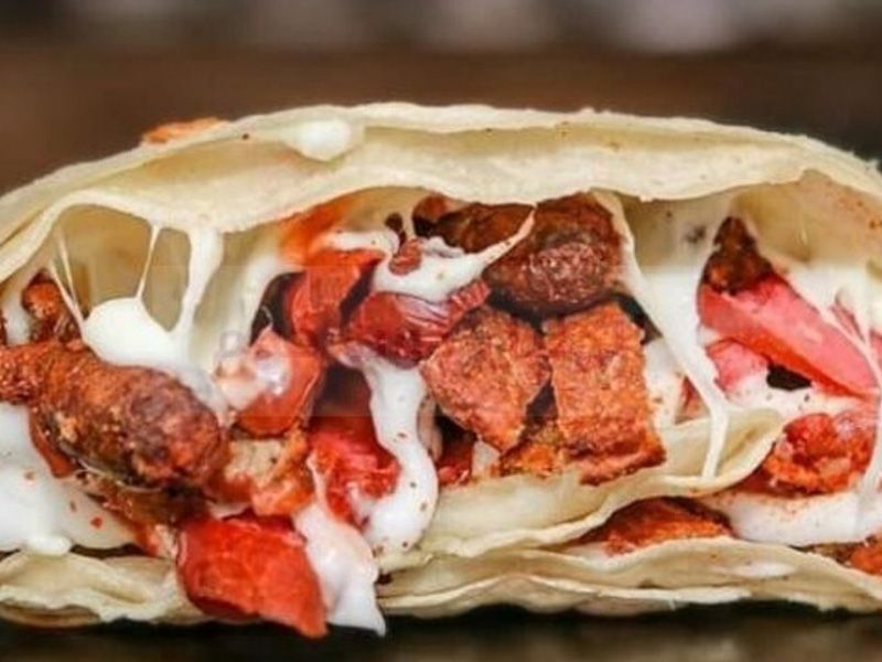 Chicken BBQ Crepe