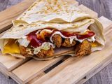 Chicken With Mushroom Crepe
