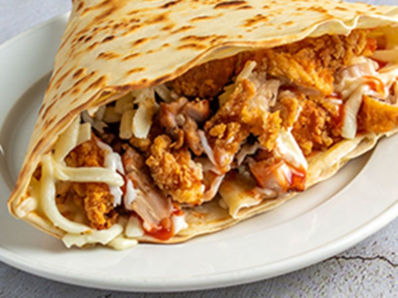 BBQ Chicken Crepe
