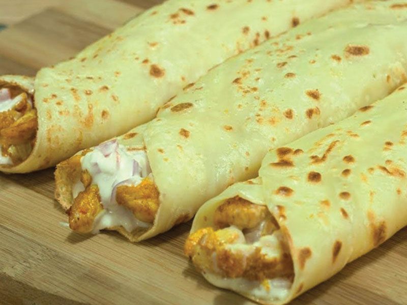 Chicken Roll Crepe