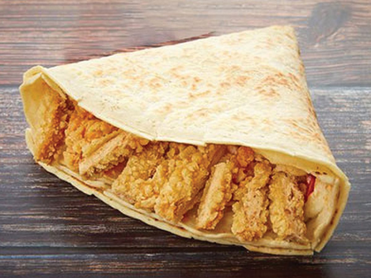 Super crunchy chicken crepe