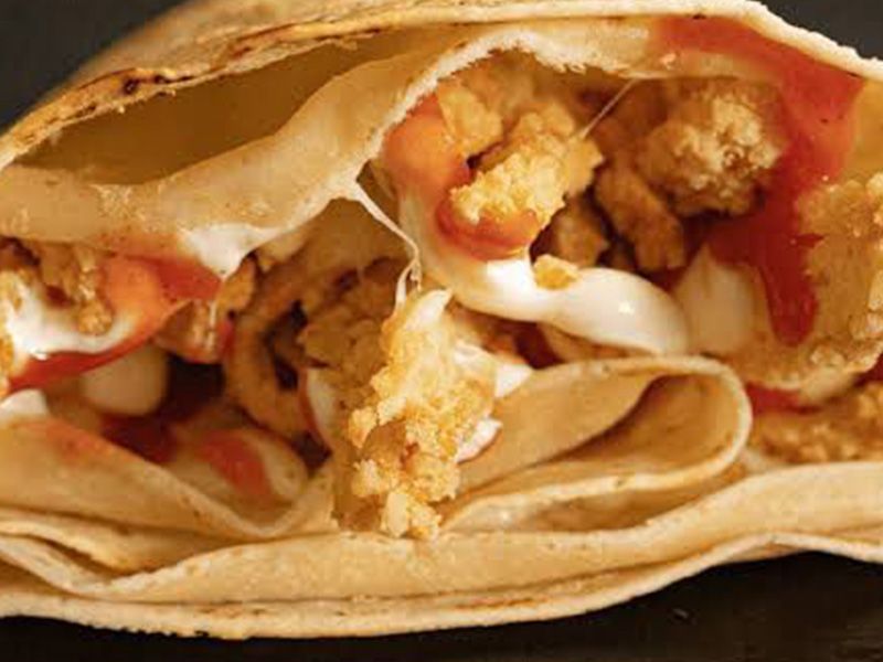 Crispy Chicken Crepe