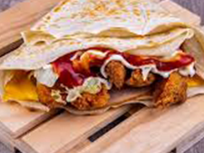 Crispy Chicken Crepe