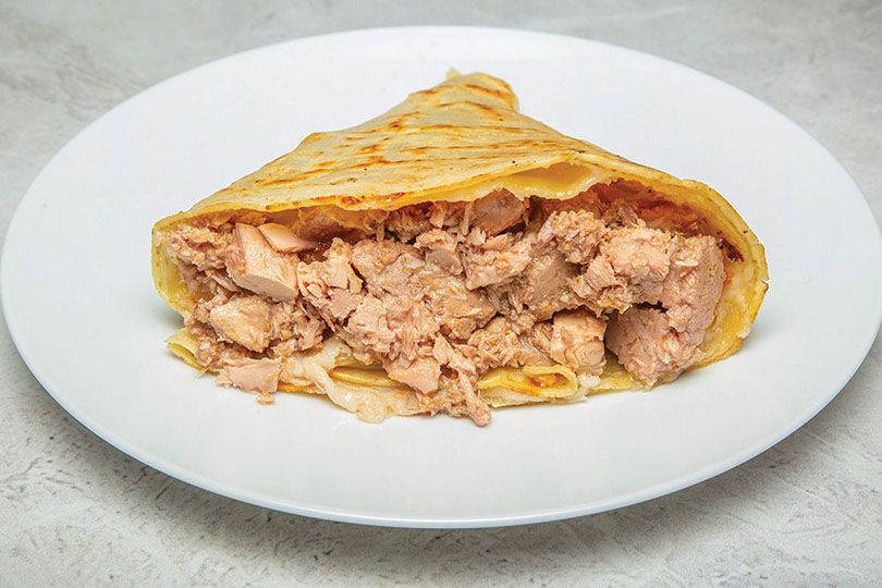 Tuna Chunks Crepes