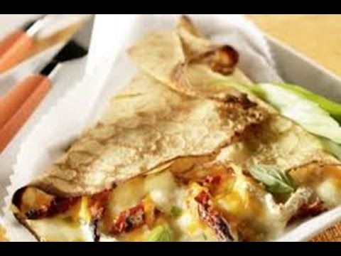 Cheese With Pastrami Crepe