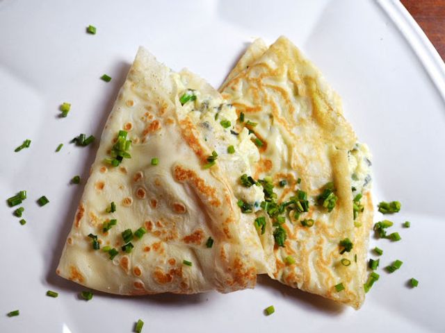 Cheddar Cheese Crepe