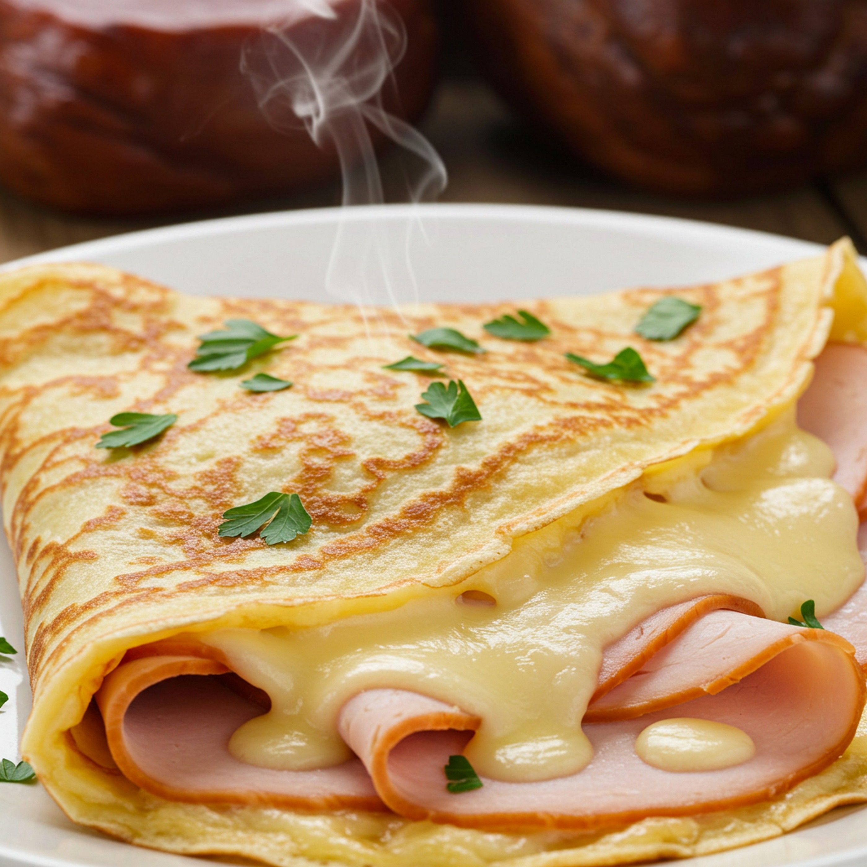 Kiri Cheese Crepe
