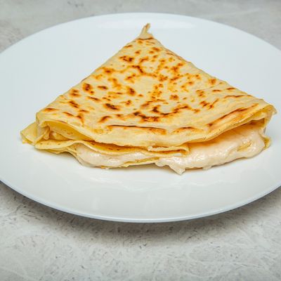 Mozzarella cheese crepe