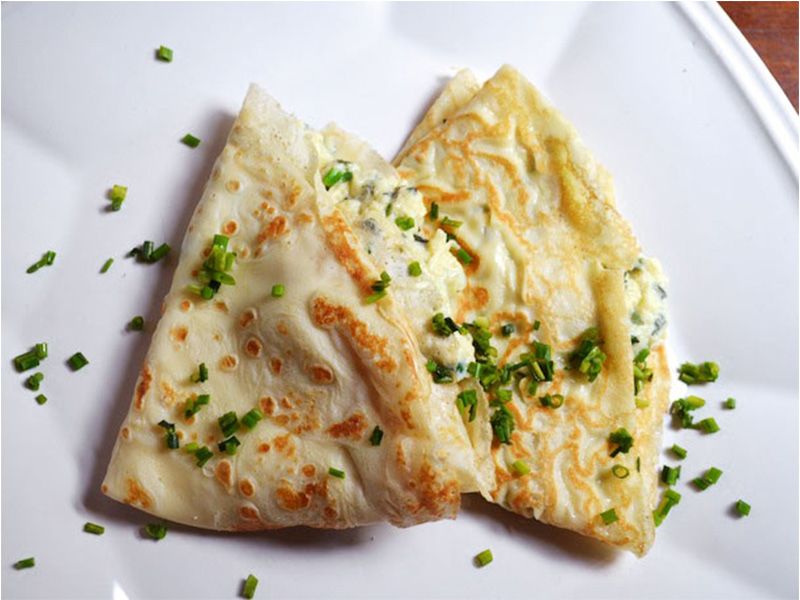 Cheddar Cheese Crepe