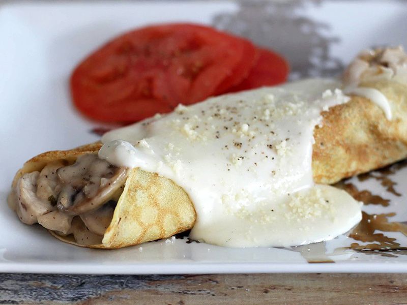 Mozzarella Cheese Crepe