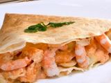 Shrimp crepe