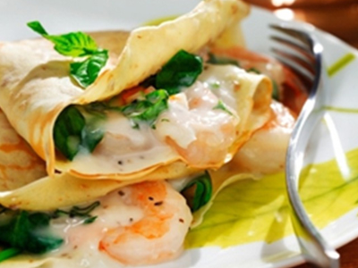 Shrimp Crepe