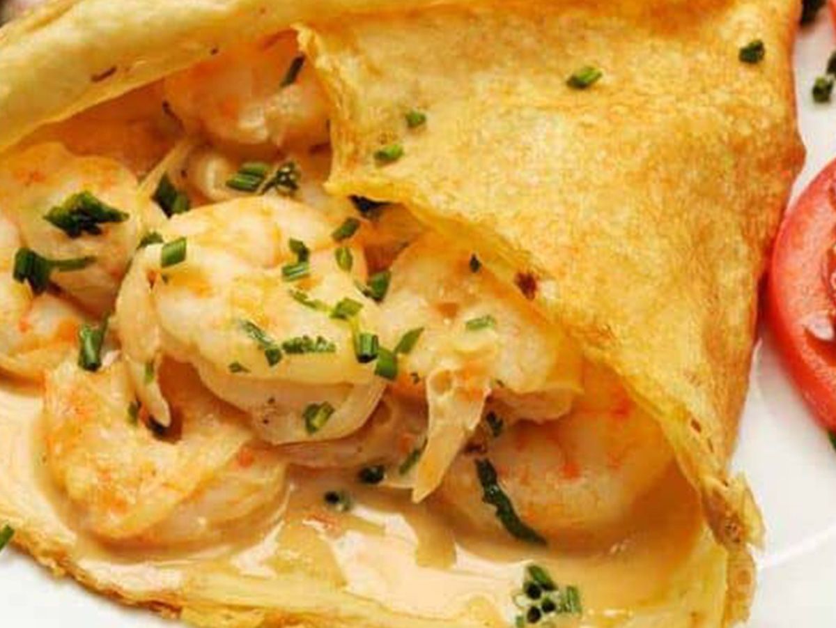 Shrimp Crepe