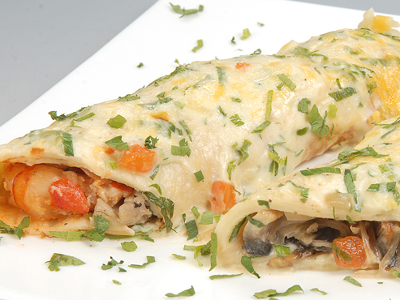 Shrimp Crepe