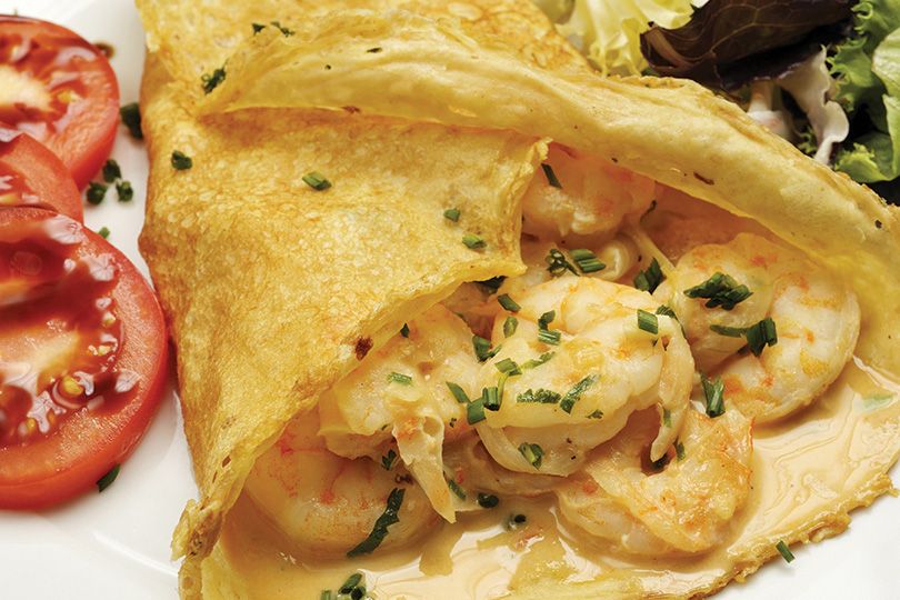 Shrimp Crepe