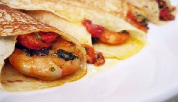 Shrimp Crepe