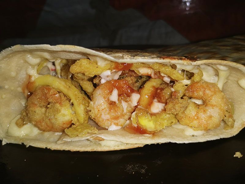 Shrimp Pane Crepe