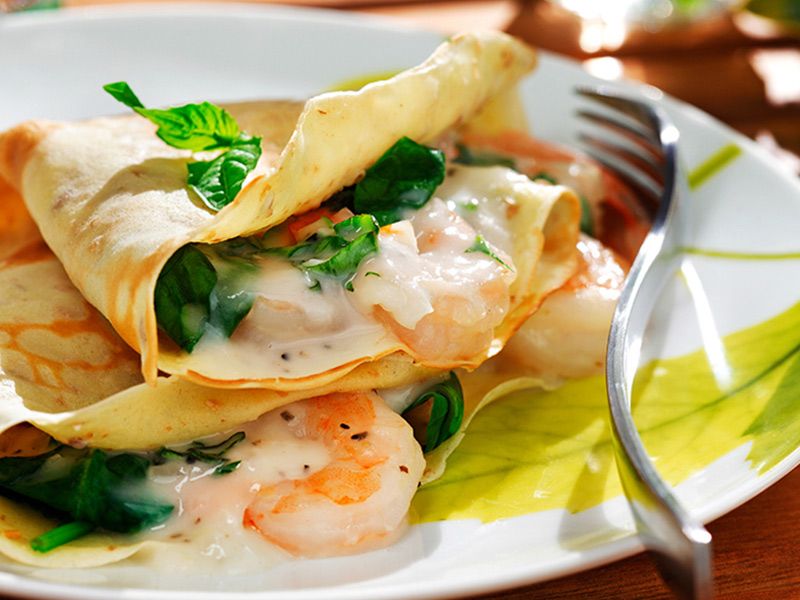 Shrimp Pane Crepe