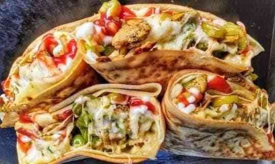 Chicken Fajita Crepe