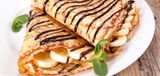 Chocolate With Banana Crepe