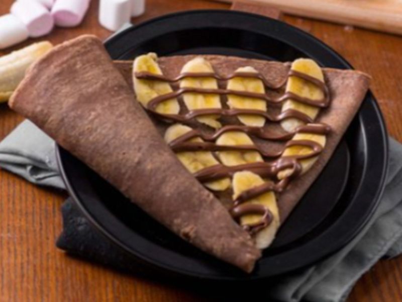 Nutella Chocolate With Banana Crepe