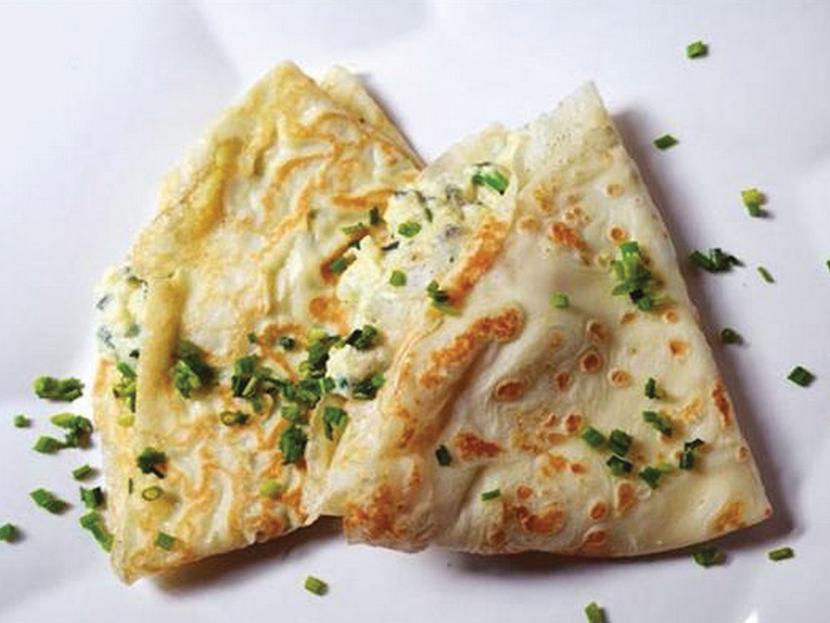 Vegetable crepe