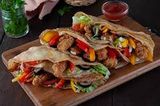 Chicken Strips With Shish Crepe
