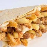 Chicken Pane Crepe With Burger
