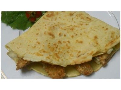 Chicken Pane And Kofta Crepe