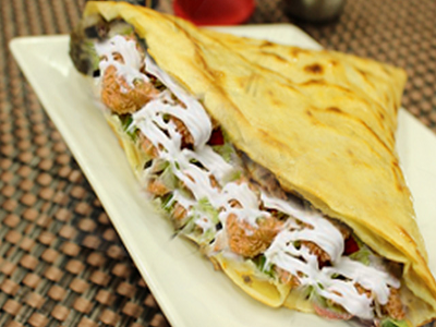 Crispy Chicken Crepe
