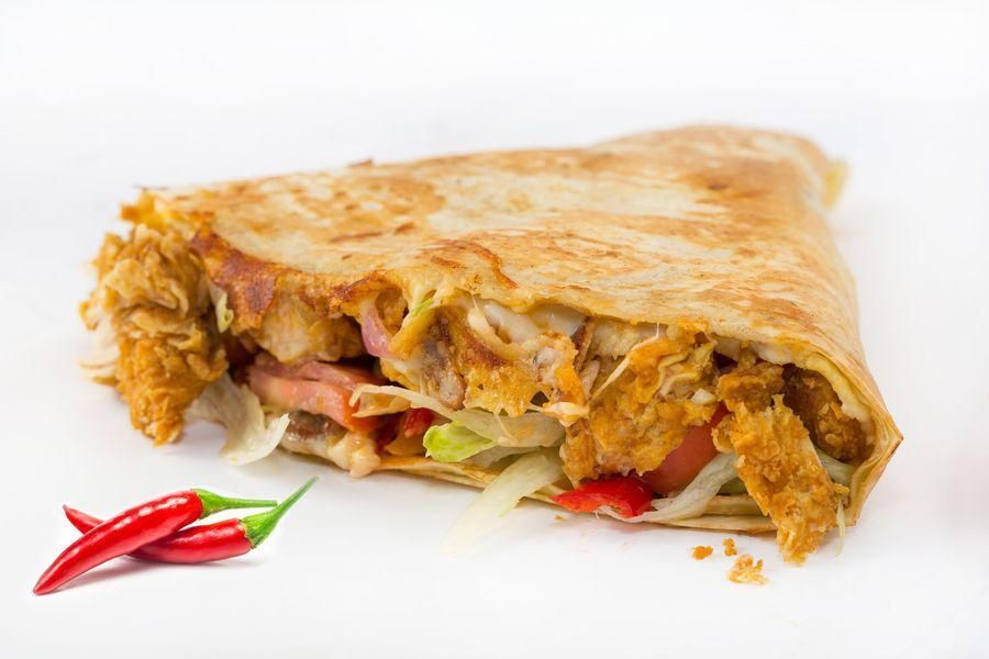 Spicy Chicken Zinger Crepe
