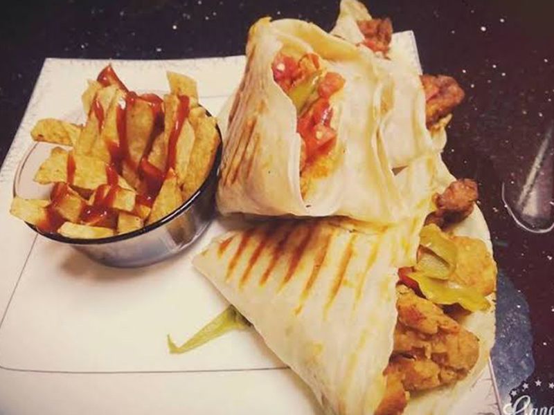 Crispy Chicken Crepe