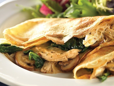Mushroom Crepe