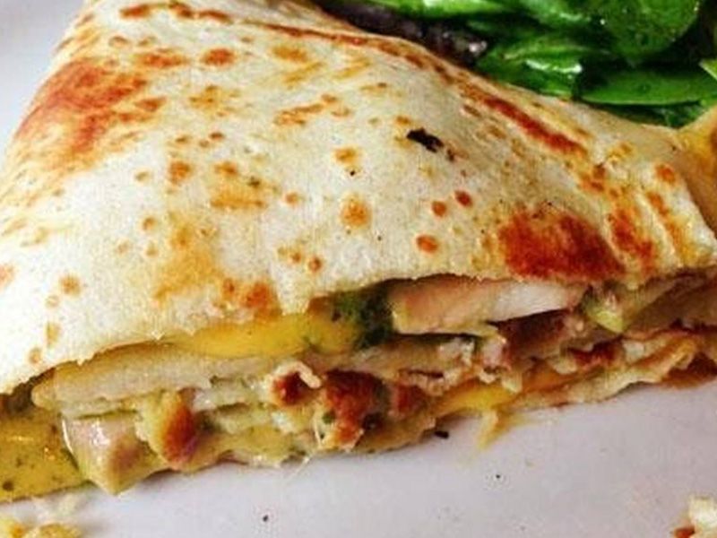 Grilled Chicken Crepe