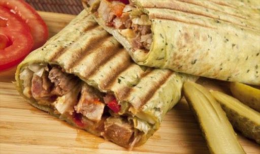 Grilled Chicken Crepe