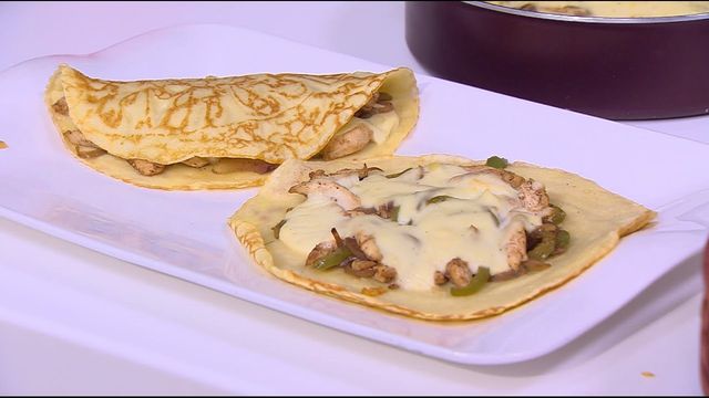 Smoked Turkey Crepe