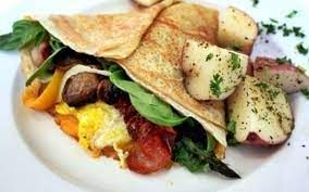 Round Kebab Crepe