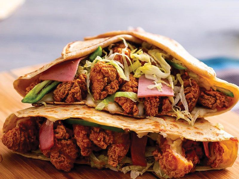 Chicken Zinger Crepe