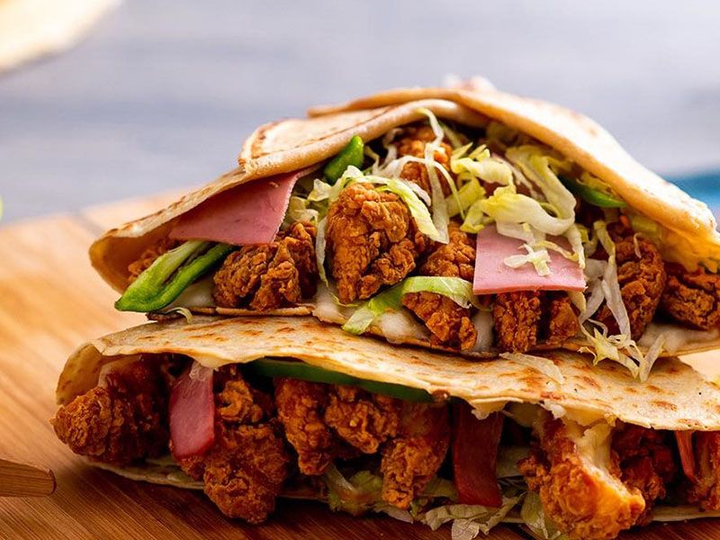 Spicy Zinger Crepe