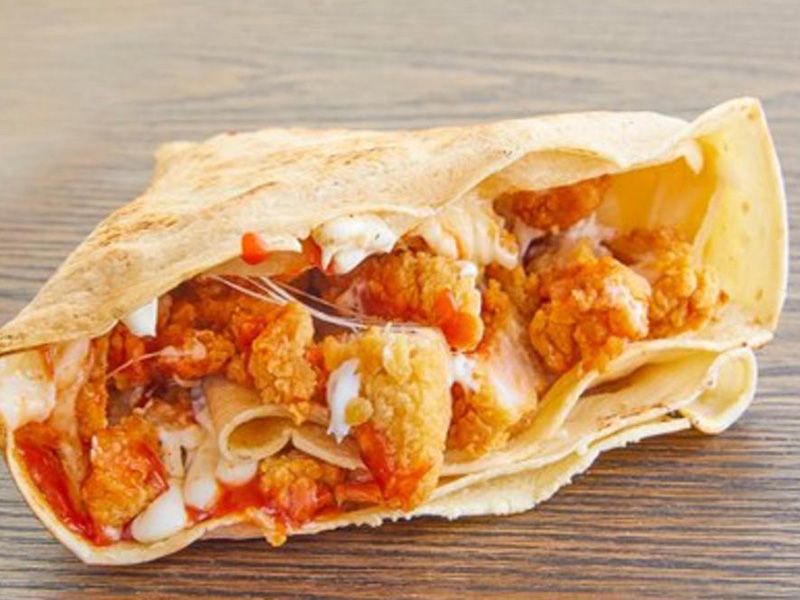 Zinger Chicken Crepe